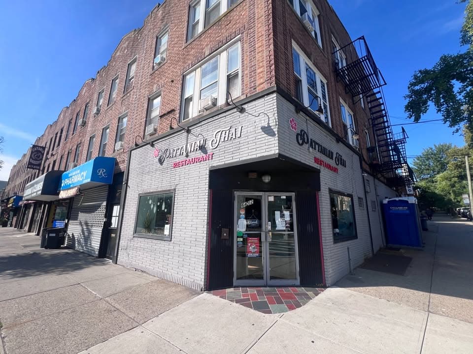 Corner location restaurant for sale on Fresh Pond Rd.