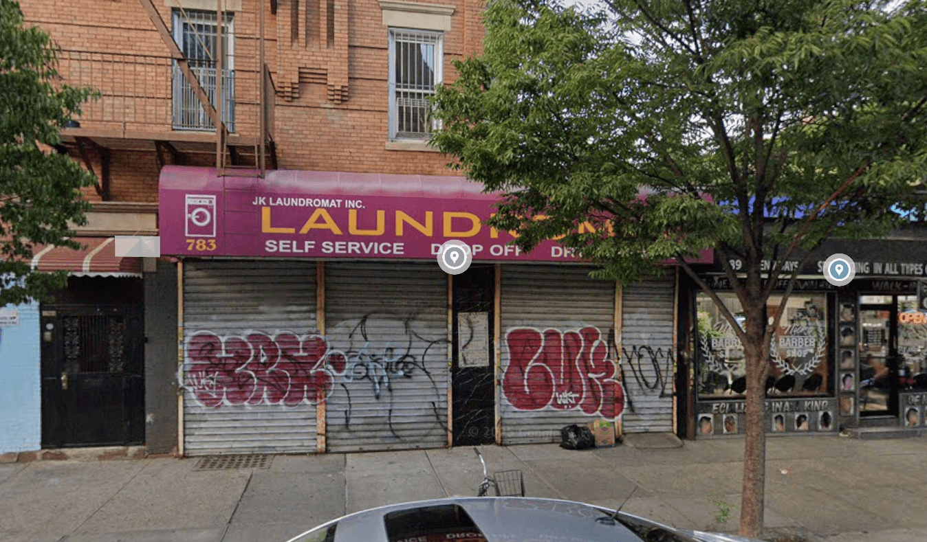 Laundromat in Ridgewood.